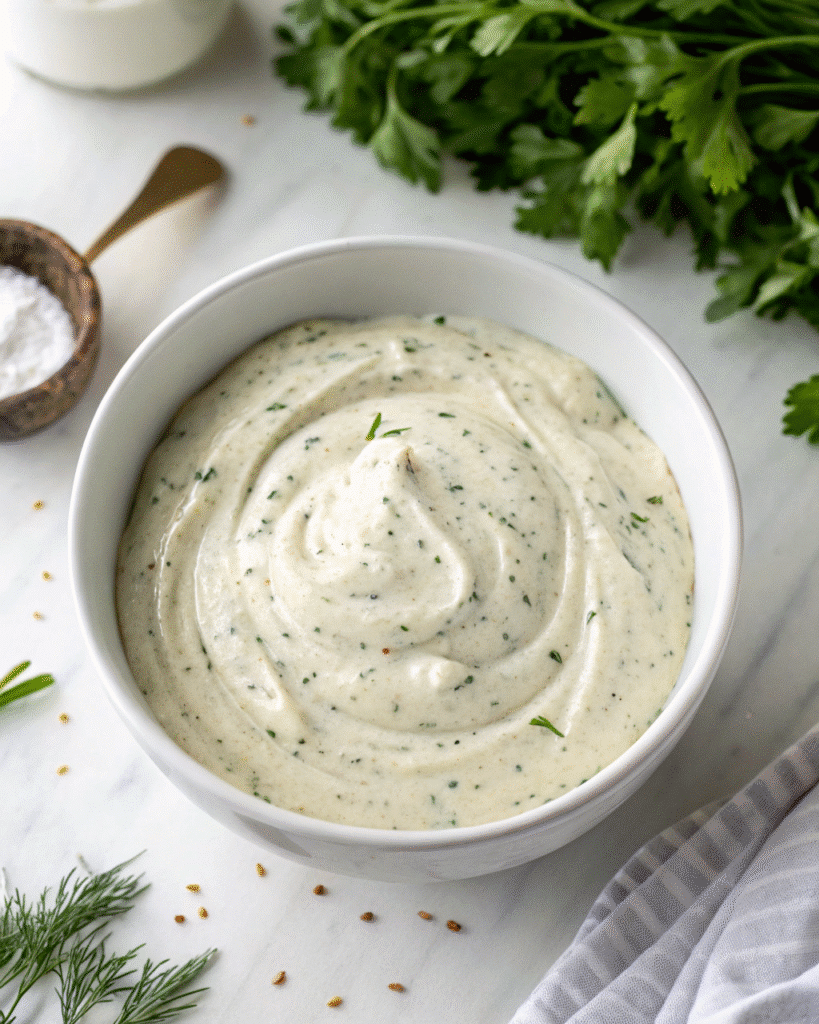 Creamy Dairy Free Ranch Dressing